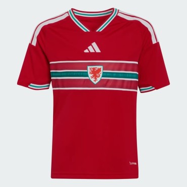 Wales Home Jersey Kids 2026 UEFA