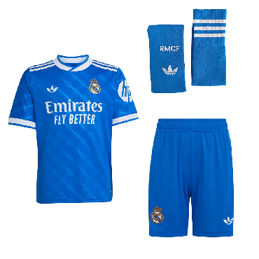 Real Madrid 2025/26 Third Kit Kids Shirt