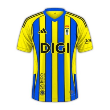 Real Oviedo men's away jersey 2025/26 La