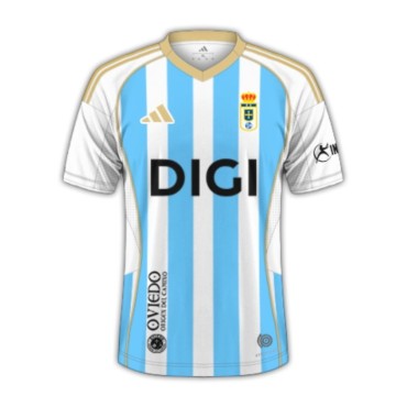 Real Oviedo Third Men Jersey 2025/26 La