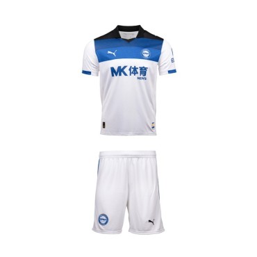 Alaves Away Kids Football Shirt La Liga