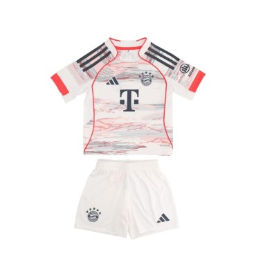 Monaco Kids Away Jersey 2025/26 Ligue 1