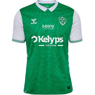 ASSE Men Home Jersey 2025/26 Ligue 1