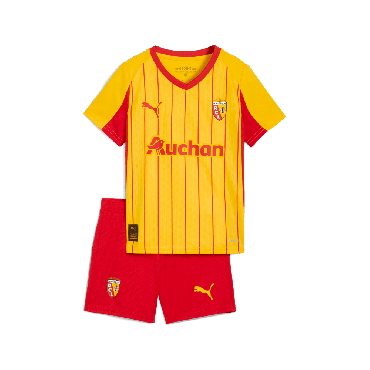 Lens Kids Home Jersey 2025/26 Ligue 1