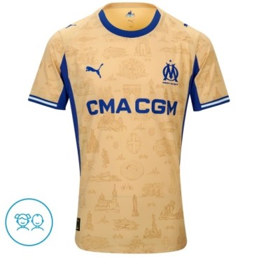 Marsiglia Men's Jersey Ligue 1 2025/26