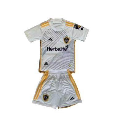 LA Galaxy Kids Home Jersey 2025 MLS