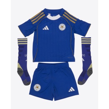 Leicester City Kids 2025/26 Home Jersey
