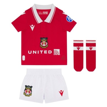 Wrexham junior home jersey season