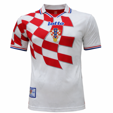 Croatia Retro Home Jersey Men - World