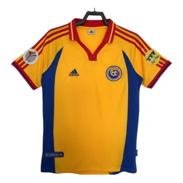 Romania 2000 Home Retro Vintage Jersey
