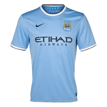 Manchester City Retro Home Shirt 2013