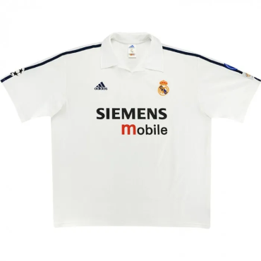 Retro Real Madrid Home Jersey 2002/03