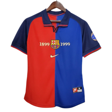 Barcelona 2000 Retro Home Jersey Men â