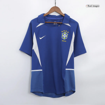 Brazil Away 2002 Men â Retro World Cup