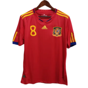 Spain Retro Home Jersey 2010 Men - World