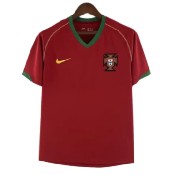 Portugal Retro Home Jersey 2006 Men