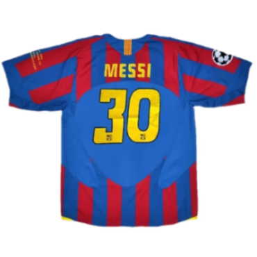 Barcelona Retro Home Shirt 2005/06 Messi