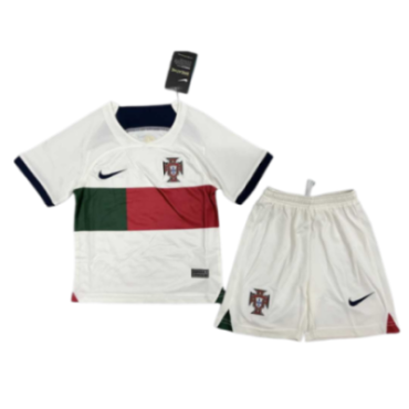 Portugal Retro Away Jersey 2022 Kids