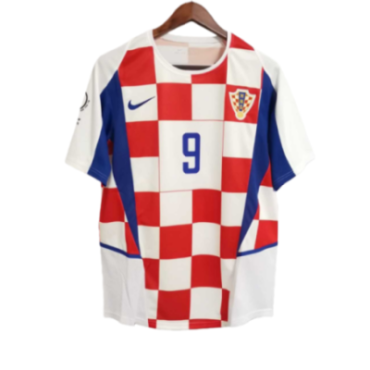 Croatia Retro Home Jersey 2002 Men's