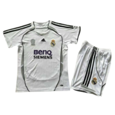 Real Madrid Retro Home Jersey Kids