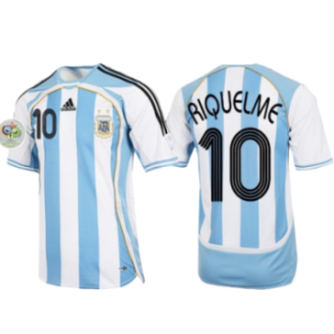 Argentina Retro Home Jersey 2006 - World