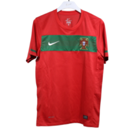 Portugal Retro Home Jersey 2010 Men's