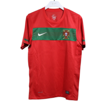 Portugal Retro Home Jersey 2010 Men's