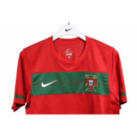 Portugal Retro Home Jersey 2010 Men's