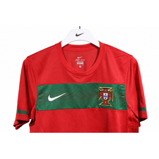 Portugal Retro Home Jersey 2010 Men's