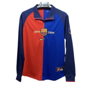 Barcelona Retro Home Shirt 2000 Men