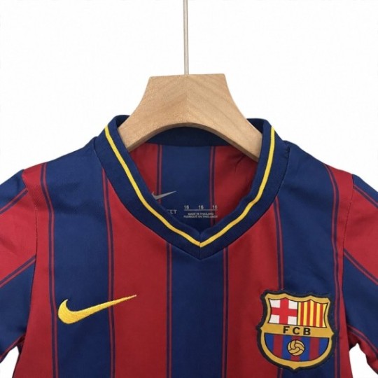 Barcelona Retro Home Jersey Kids 2009/10