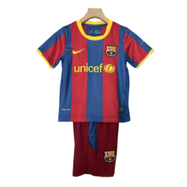 Barcelona Retro Home Jersey 2010/11 Kids