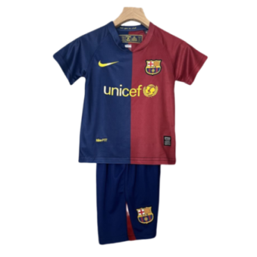 Barcelona Retro Home Jersey Kids 2008/09