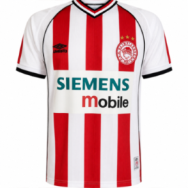 Olympiacos Retro Home Shirt 2001 Men  
