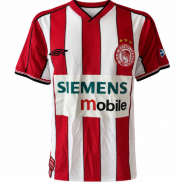 Olympiacos Retro Home Shirt 2002 Men