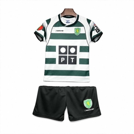 Sporting Lisbon Retro Home Shirt Kids
