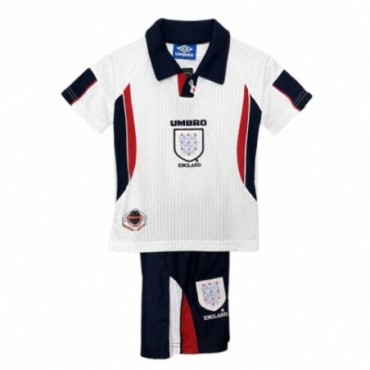 England Retro Home Kit Kids - World Cup