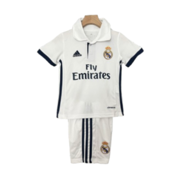 Real Madrid Retro Home Jersey Kids