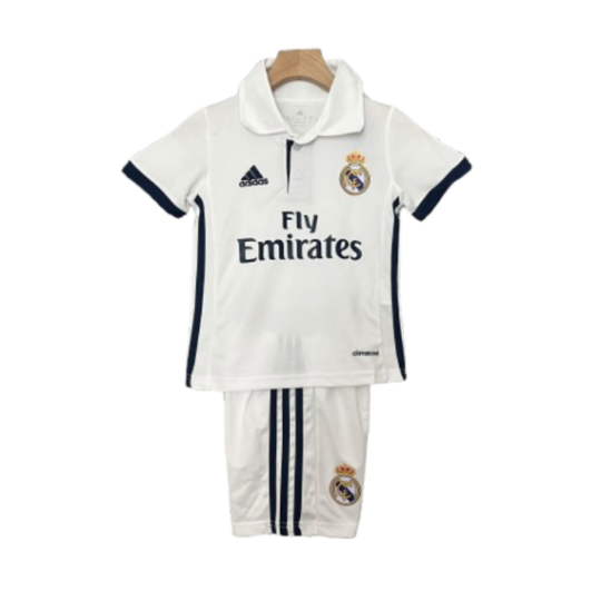 Real Madrid Retro Home Jersey Kids