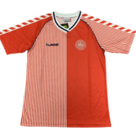 Denmark 1986 Home Retro Jersey Men