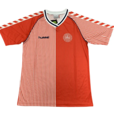 Denmark 1986 Home Retro Jersey Men