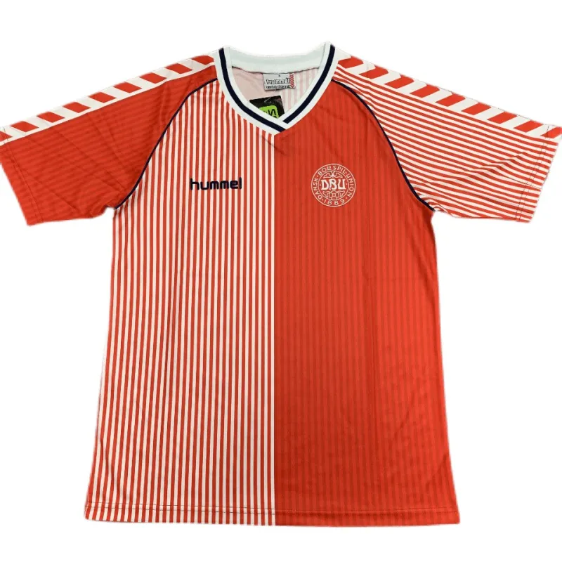 Denmark 1986 Home Retro Jersey Men