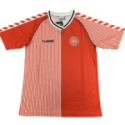 Denmark 1986 Home Retro Jersey Men