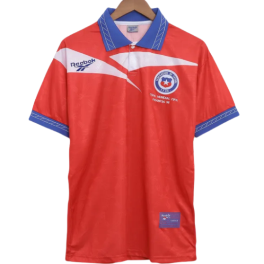 Chile 1998 Home Retro Jersey Men - World