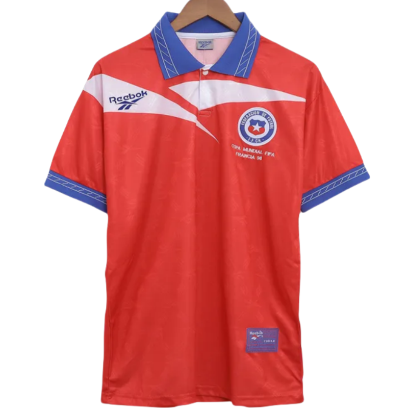 Chile 1998 Home Retro Jersey Men - World