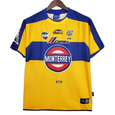 Tigres UANL Retro Home Jersey 2001/02