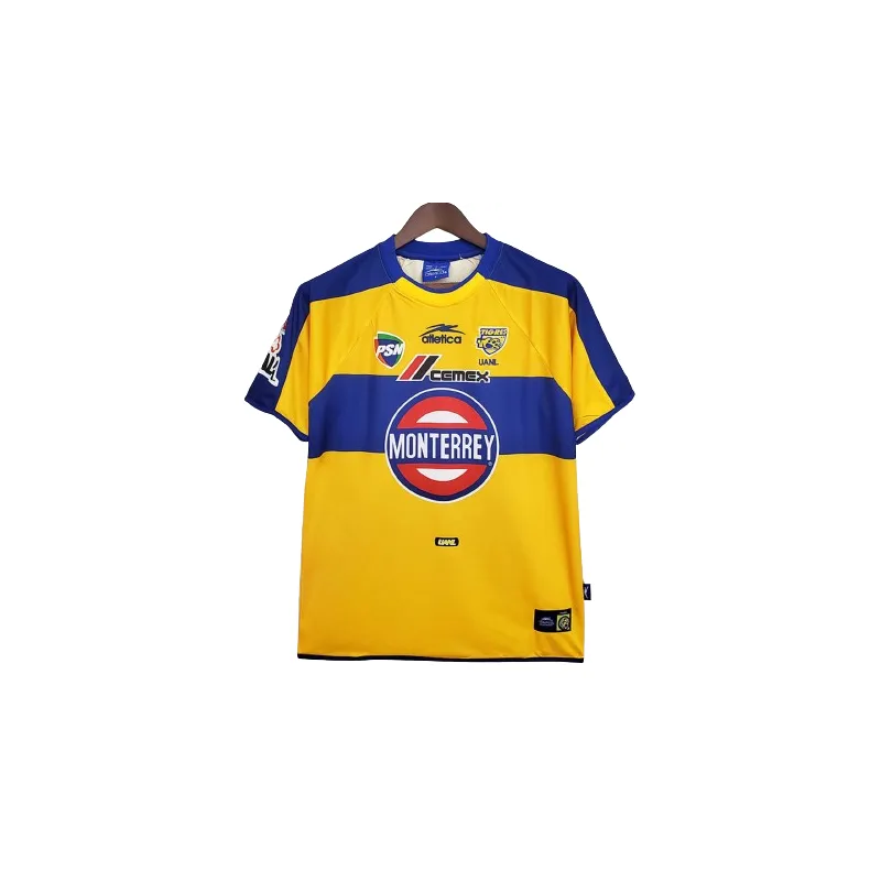 Tigres UANL Retro Home Jersey 2001/02
