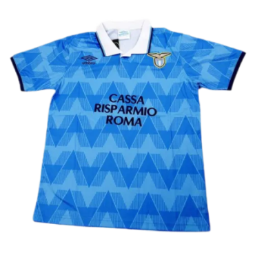 Lazio 1989 Retro Home Jersey Men