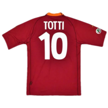 Roma Retro Home Shirt 2000/01 Men