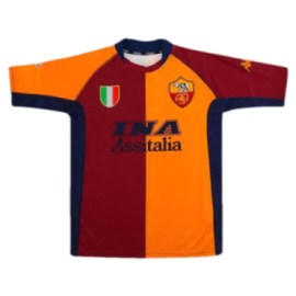 Roma 2001/02 Away Retro Jersey Men Totti